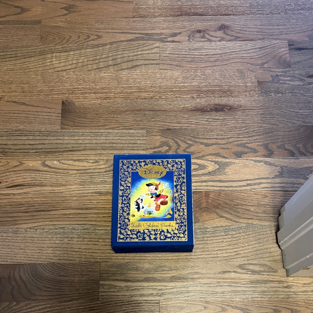 Disney Blue and Gold Storybook Box